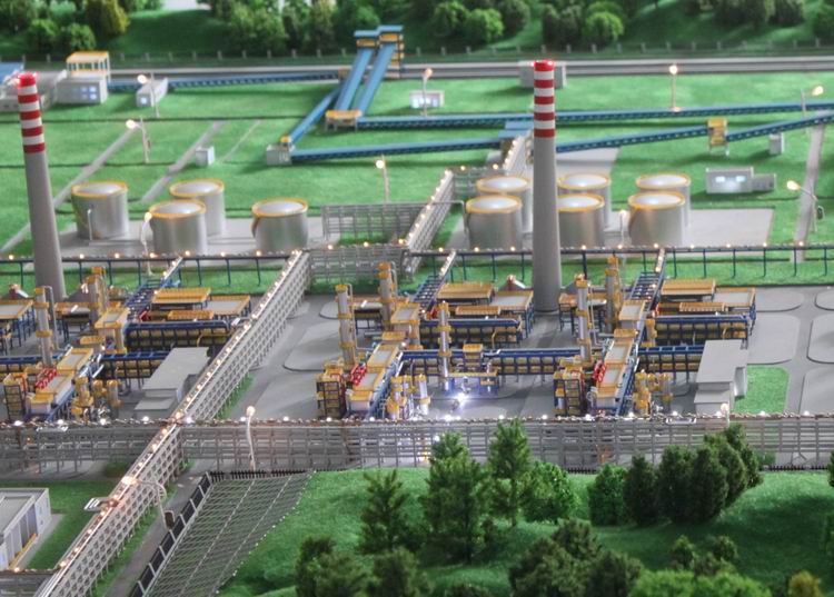 门源石化区模型