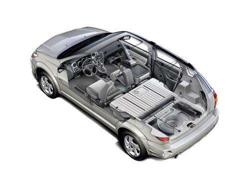 门源透明车模型